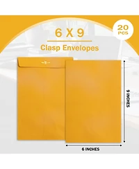 Gnuadz Clasp Envelopes Manila Paper Mailing