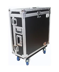 ProX Xs-YMTF5 Ata-300 Style Gig Ready Flight Road Case with Doghouse and Wheels for Yamaha TF5 Studio Mixer Console
