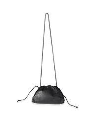 Pre-Owned Bottega Veneta Black Calfskin Mini Pouch Bag