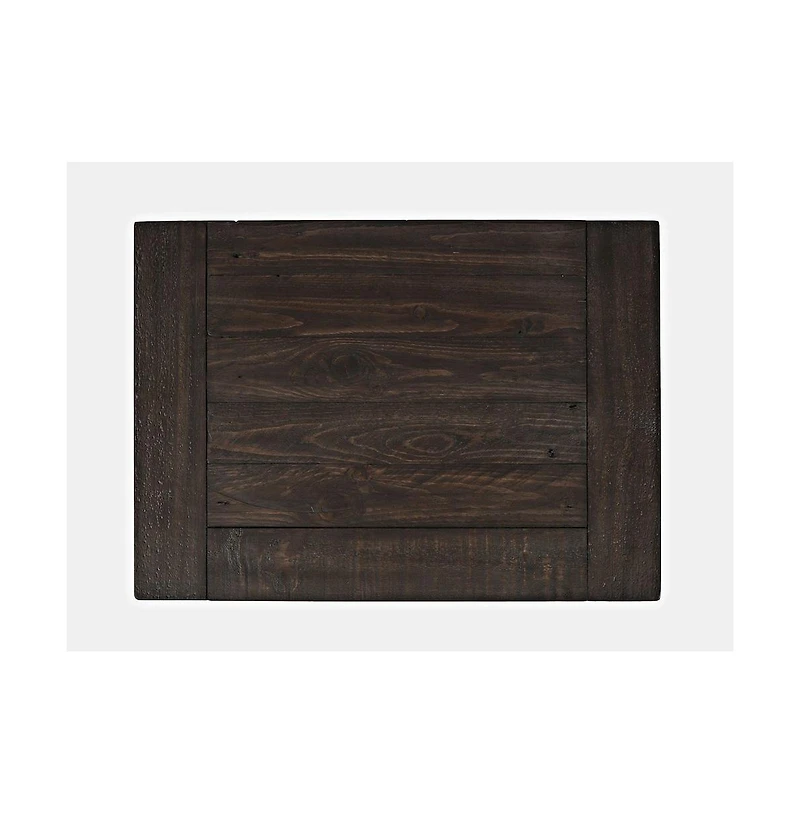 Jofran Madison County Rustic Solid Wood Farmhouse Usb Charging Nightstand