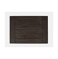 Jofran Madison County Rustic Solid Wood Farmhouse Usb Charging Nightstand