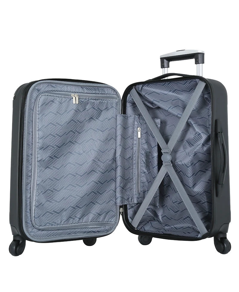 Travelers Club Chicago 20 Hardside Carry-On Luggage