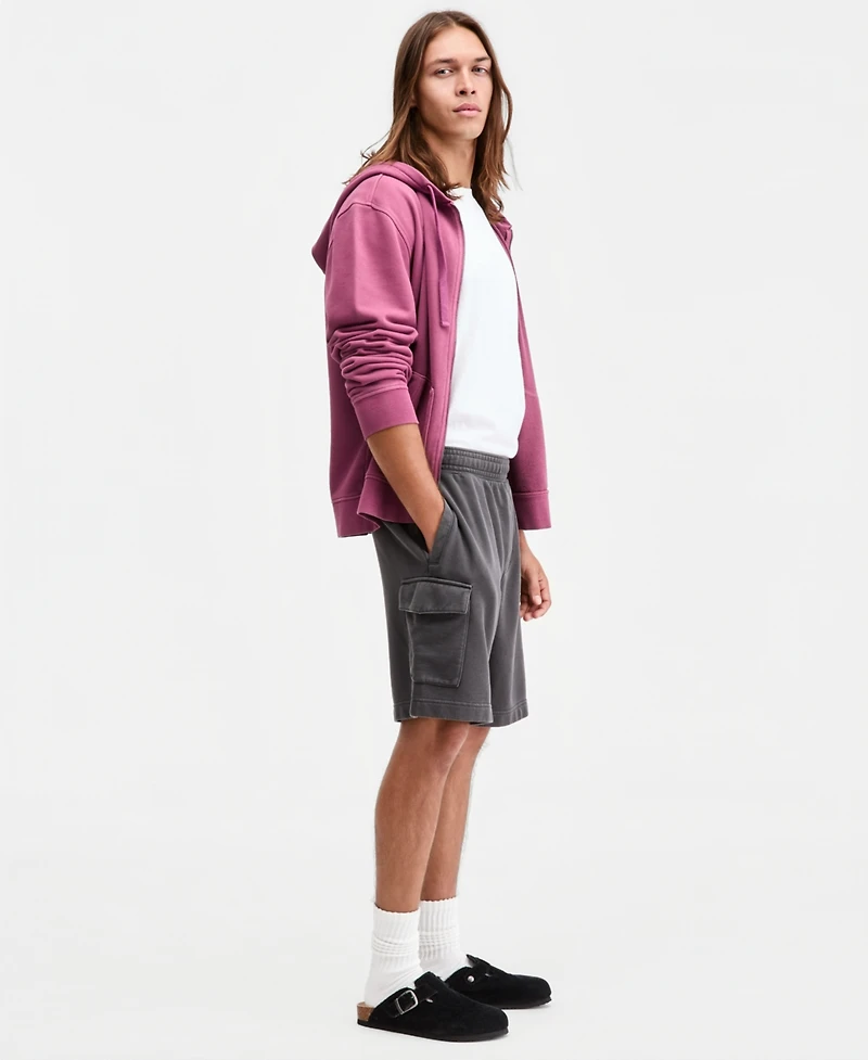 Sun + Stone Men's Utility Terry Shorts, Macy's Exclusive