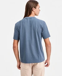 Sun + Stone Men's Logan Stripe Jacquard T-Shirt, Macy's Exclusive