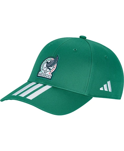 Adidas Men's and Women's Green Mexico National Team 2026 World Cup 3-Stripe Adjustable Hat