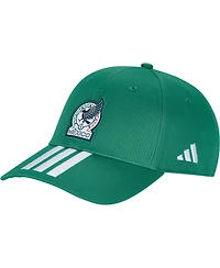 Adidas Men's and Women's Green Mexico National Team 2026 World Cup 3-Stripe Adjustable Hat