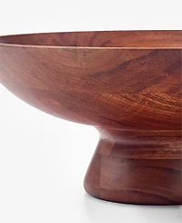 The Cellar Acacia Wood Centerpiece Bowl, Macy's Exclusive