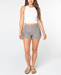 Celebrity Pink Juniors' Cargo Cuffed Shorts