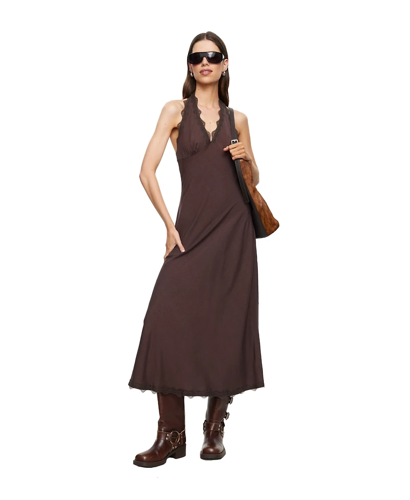 Lioness Women's Sleeveless V-Neck Dress