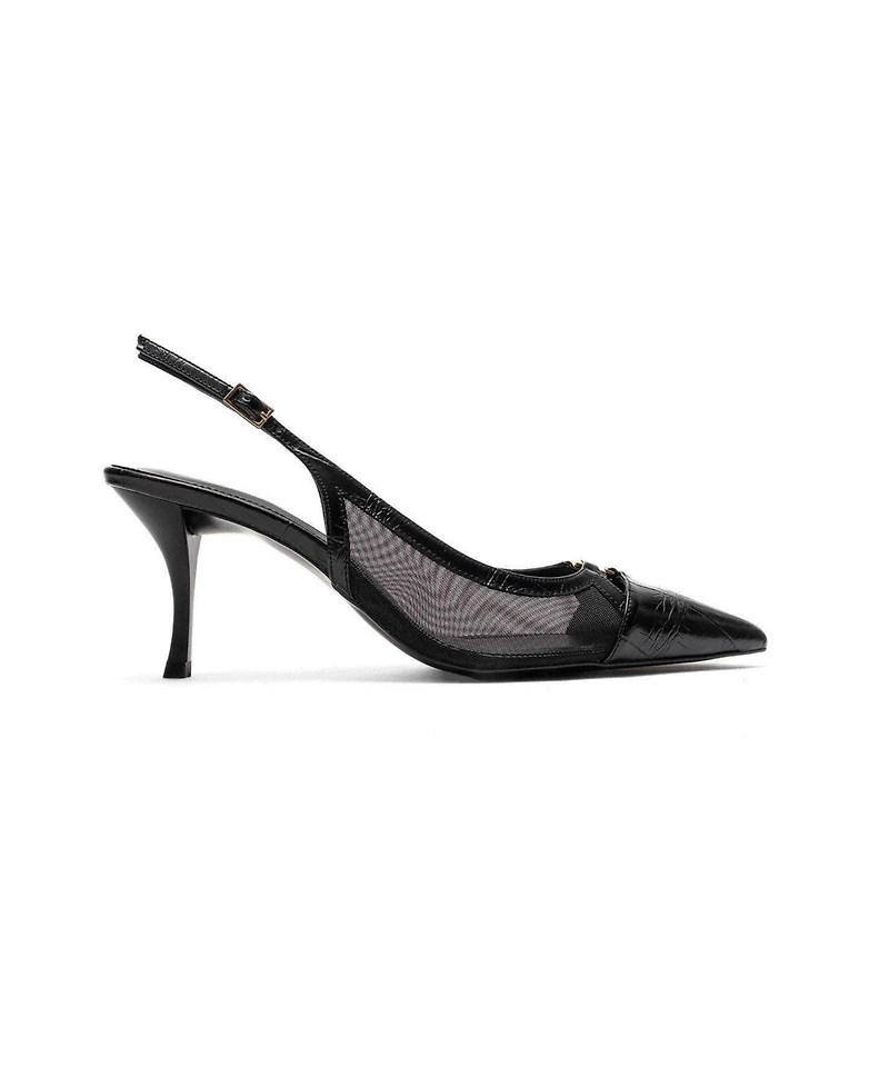 Prologue Women's Shoes Orella Stiletto Mesh Pump