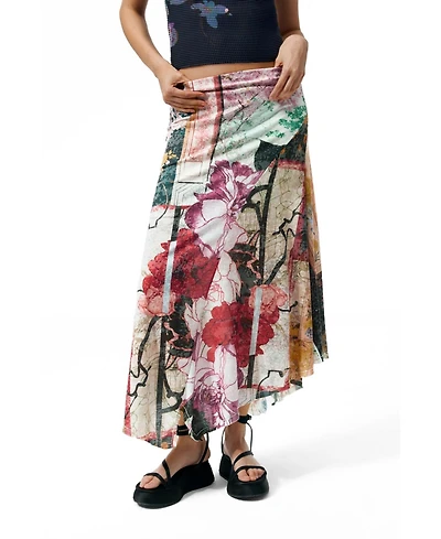 Desigual Women's Long printed skirt