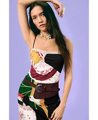 Desigual Women's Strappy knit dress