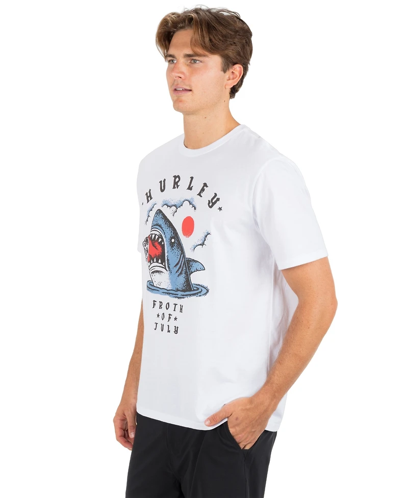 Hurley Men's Froth Of July Short-Sleeve T-Shirt