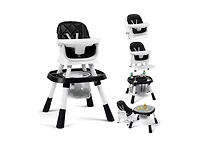 Kinder King 15-in-1 Baby High Chair Converts to Activity Center and Booster Seat with Removable Tray