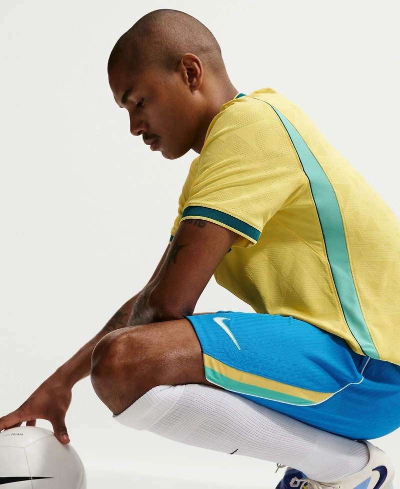 Nike Men's Blue Brazil National Team 2026 Home Match Authentic Shorts