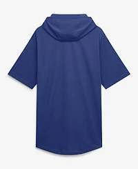 Nike Men's Royal Chicago Cubs Arched Wordmark Tri-Blend Hooded T-Shirt