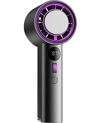 Antarctic Star Handheld Fan with Ice Cooling, 100 Speeds and Carabiner Clip