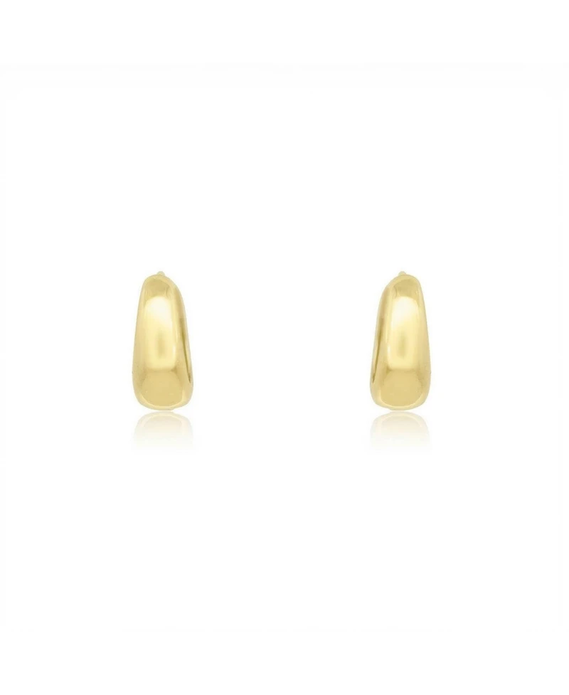 The Lovery Mini Classic Huggie Hoop Earrings 14K Gold Plated Sterling Silver