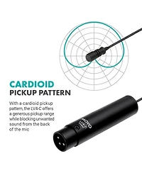 Movo LV4-c Cardioid Xlr Lavalier Microphone