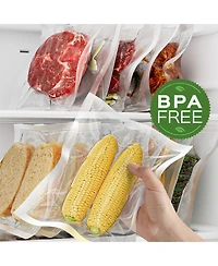 Bonsaii Bonsenkitchen Vacuum Sealer Rolls Bags, 8" x 50' & 11" x 50', Bpa-Free Commercial Food Vacuum Bags for Storage and Sous Vide Cooking