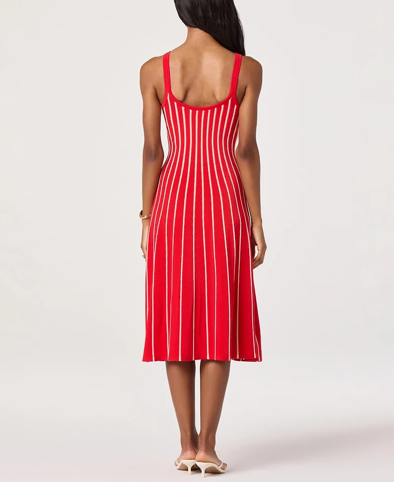 Astr the Label Women's Irecia Scoop Neck Midi Sweater Dress