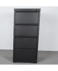 gaomon 4-Drawer File Cabinet with Lock – Metal File Storage Cabinet for Home Offices, Adjustable Hanging Folders