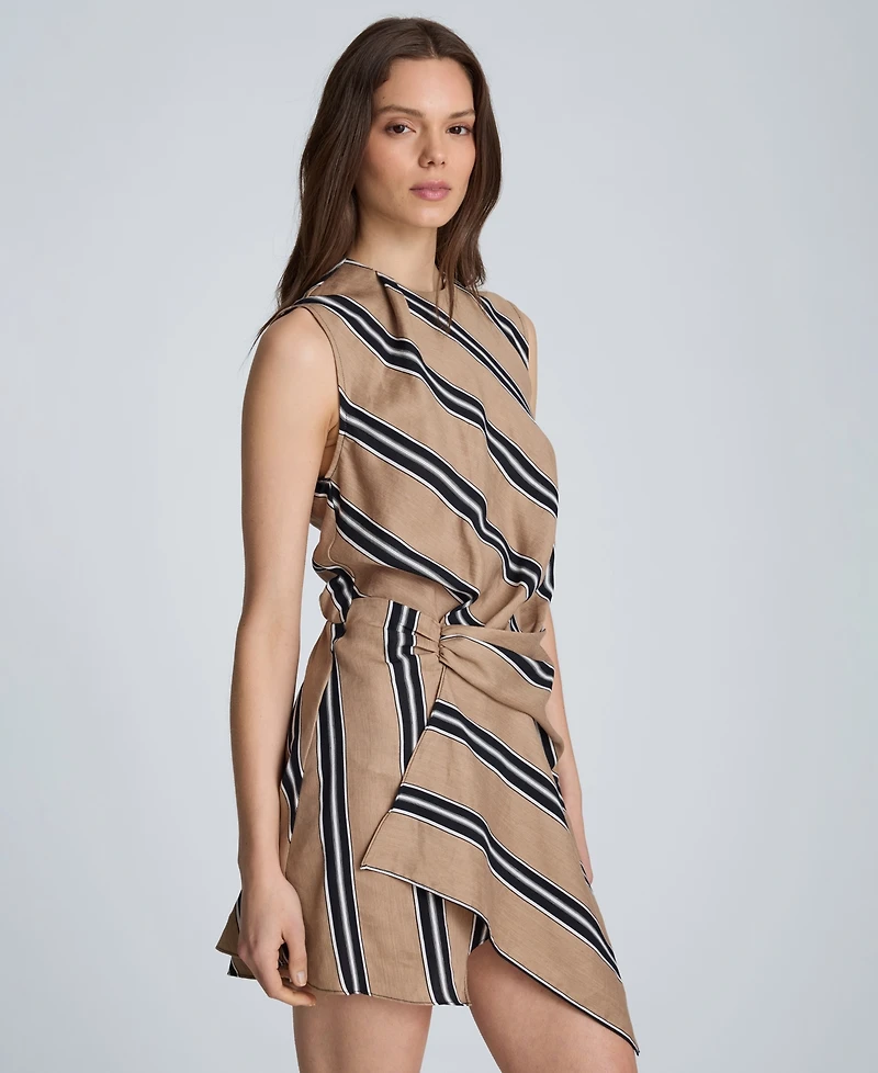 Kenneth Cole Women's Asymmetrical Hem Mini Dress