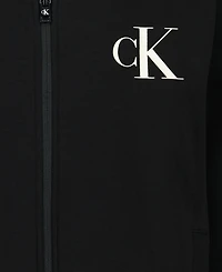 Calvin Klein Boys' 8-20 Long-Sleeve Bomber Sweatshirt