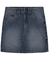 Tommy Hilfiger Girls' 7-16 Denim Carpenter Skirt