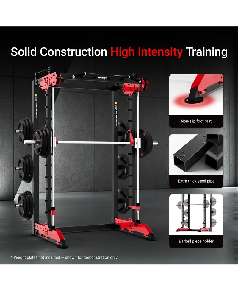 Harison Multifunction Power Squat Rack for Full-Body Strength Training (Hrm-G30815)