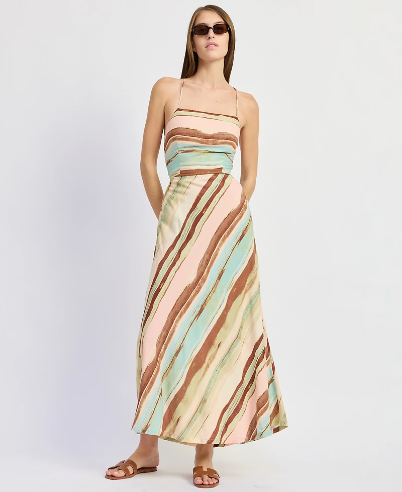 En Saison Women's Lana Sleeveless Maxi Dress