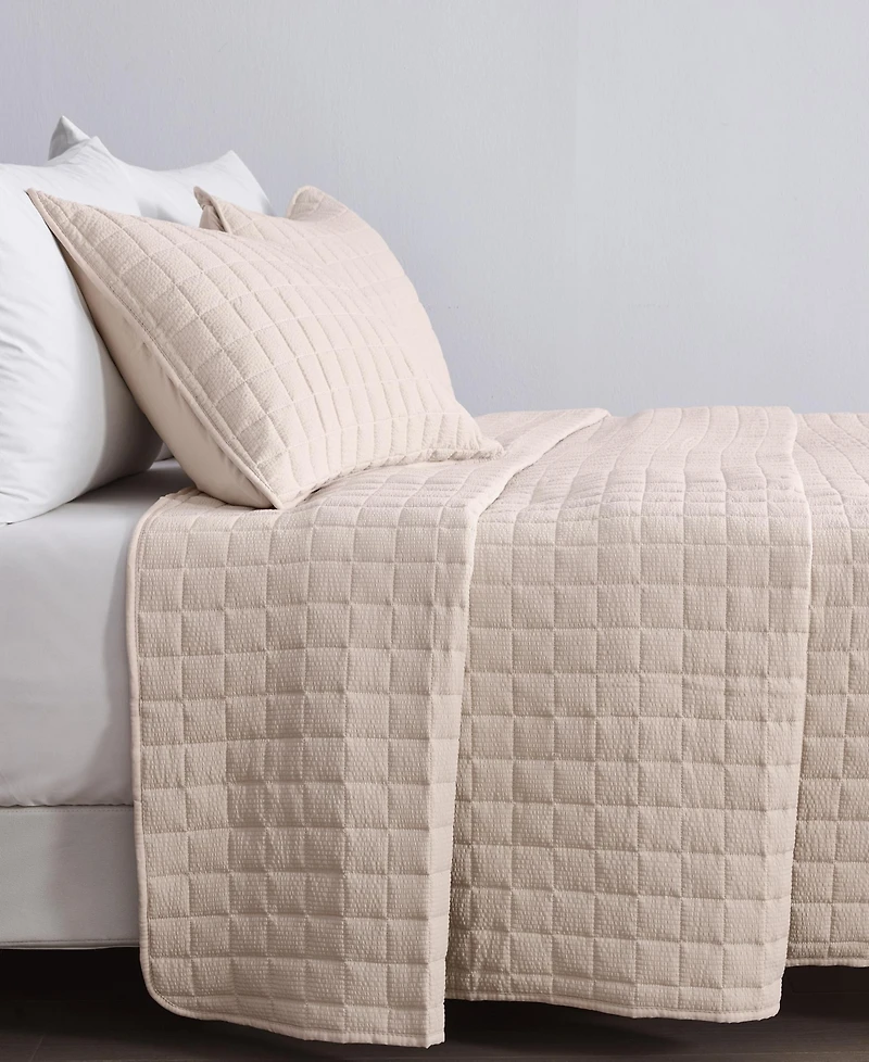 Linery and Co. Seersucker Quilt Set With Shams