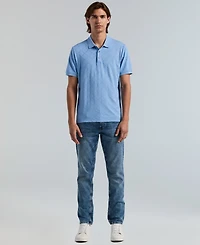 Perry Ellis Men's Jacquard Geo Texture Polo Shirt