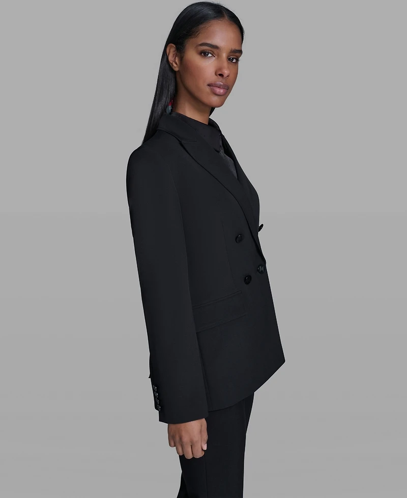 Karl Lagerfeld Women's Double-Breasted Blazer