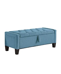 Flynama Linen Storage Ottoman Bench