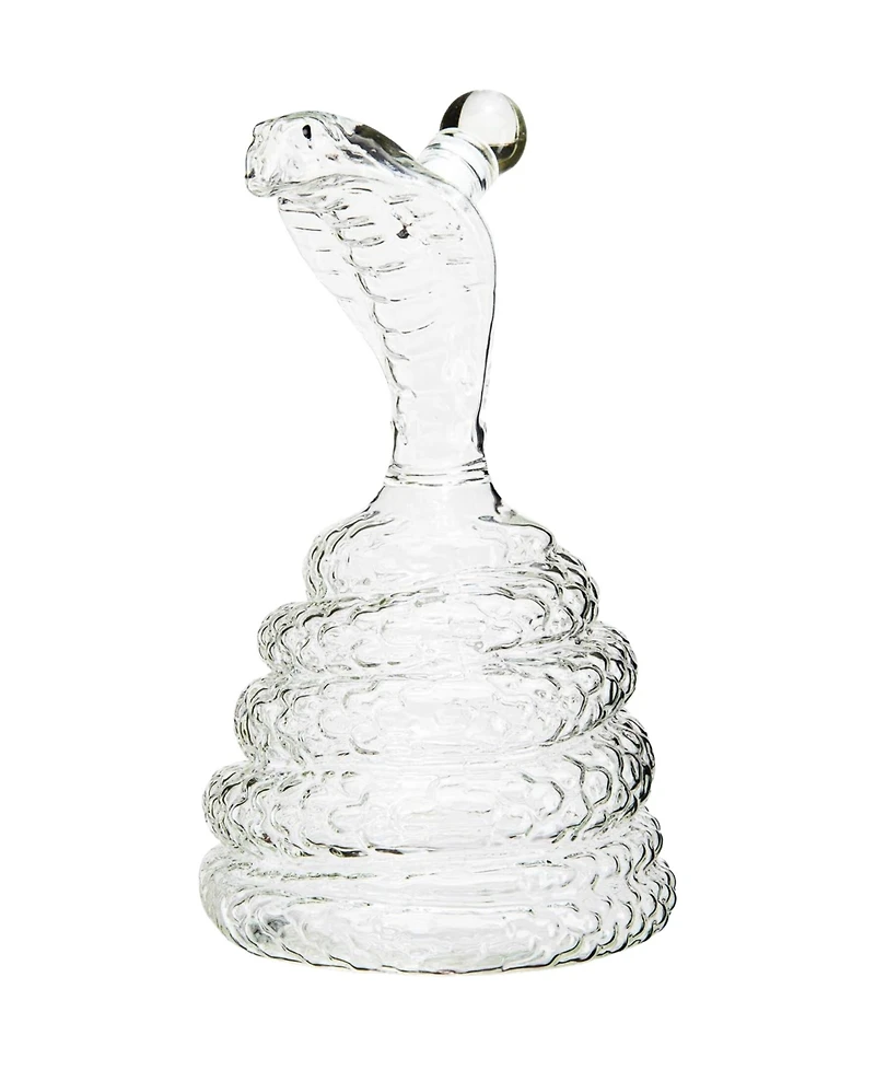 The Wine Savant King Cobra 17 oz. Whiskey Decanter