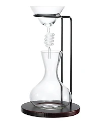 The Wine Savant Wine Tower 76 oz. Wine Decanter Aerator Set