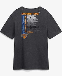 Fanatics Men's Charcoal New York Knicks 2026 Eastern Conference Champions Roster T-Shirt