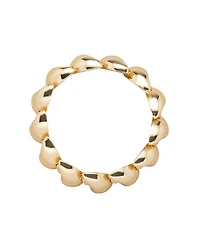 St. Moran Gold Statement Stretch Zaha Bracelet