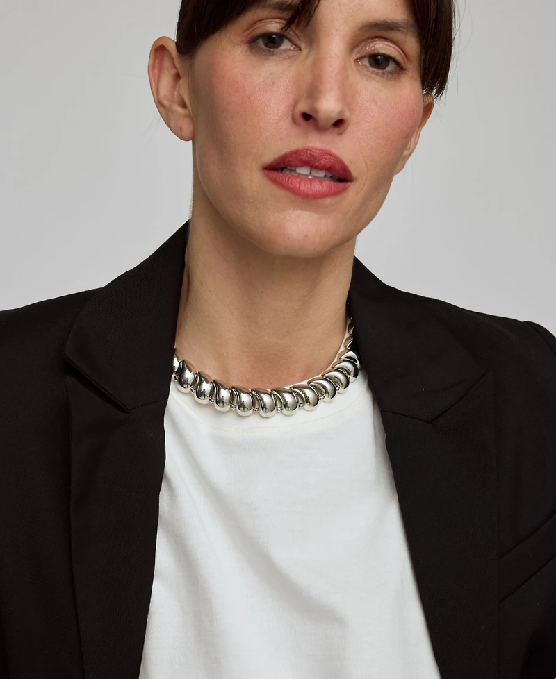 St. Moran Silver Zaha Statement Necklace