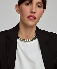 St. Moran Silver Zaha Statement Necklace