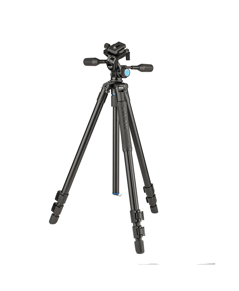 Slik Pro Al-523-3WFC 3-Section Aluminum Tripod with Sh-747FC 3-Way Pan Head