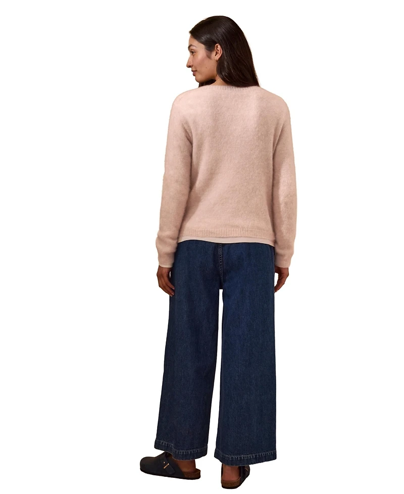 Celtic & Co. Women's Gauzy Boat Knit Sweater