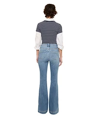KanCan Women's Rachel High Rise Flare Jeans