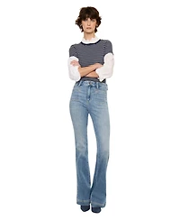 KanCan Women's Rachel High Rise Flare Jeans