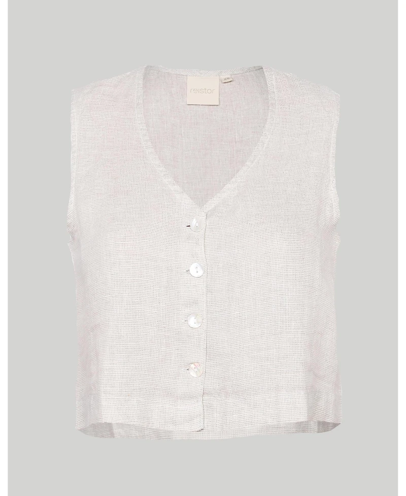 Women's Cropped vest shirt