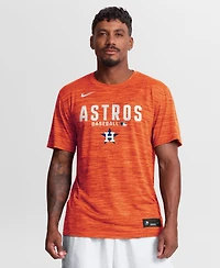 Nike Men's Orange Houston Astros Authentic Collection Velocity Dri-fit T-Shirt