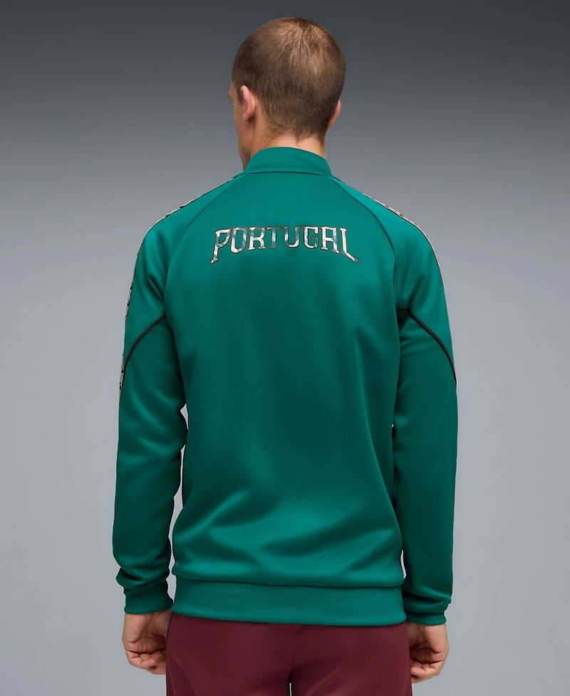 Puma Men's Green Portugal National Team King Anthem Full-Zip Jacket