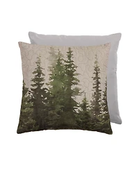 Donna Sharp Bear Panels Tree Decorative Pillow, 18" x 18"