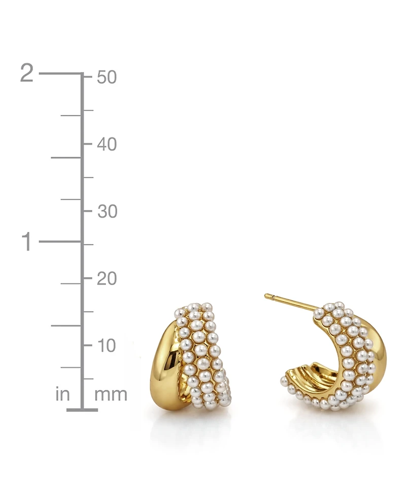And Now This Post C Hoop Earring